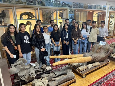 Students Visit Natural History Museum named after Hasan bey Zardabi and National Museum of History of Azerbaijan